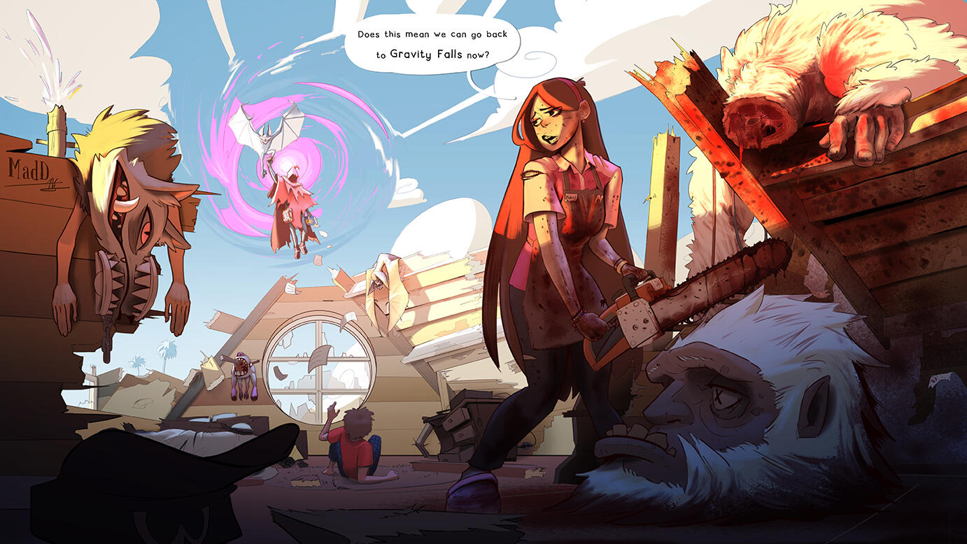 Gravity Falls fanart