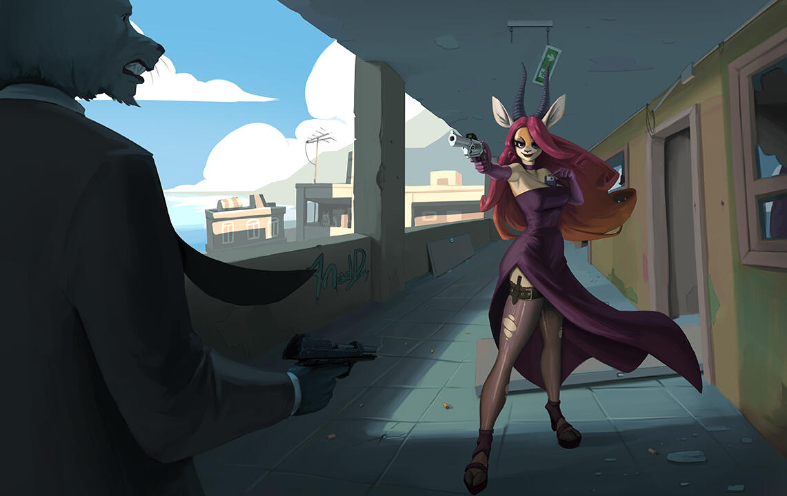 Original art: Agent Antelope