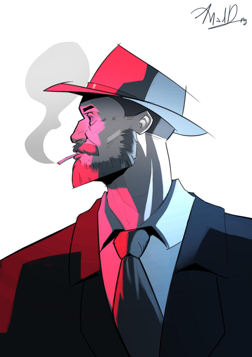 Original art: Detective