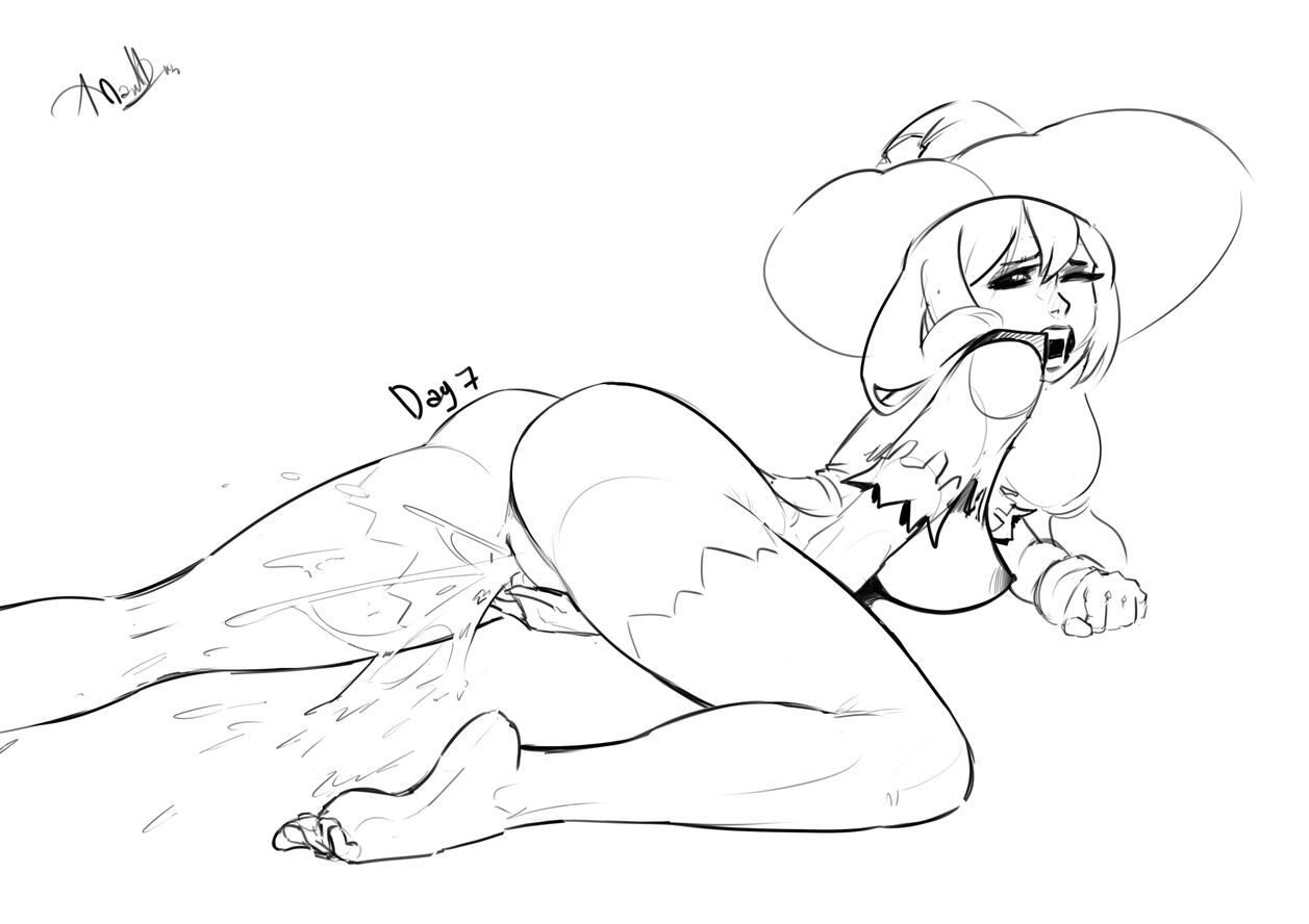 Genshin sketch: Lisa